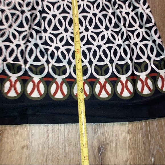 Shelby & Palmer Women’s Black and White Geometric Dress Size XL Y2K Retro boho - Picture 5 of 13